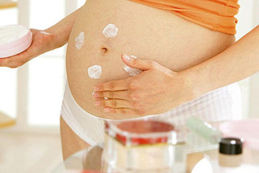 uso de cremas durante el embarazo